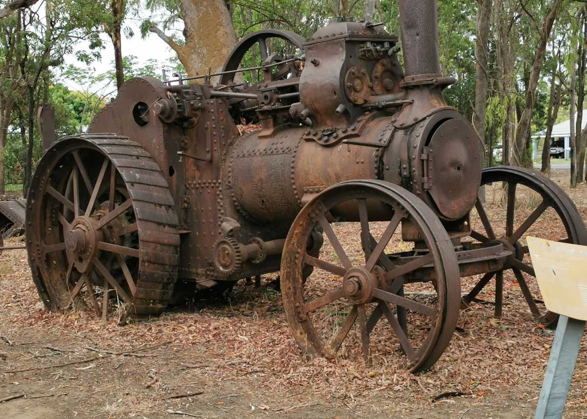 Laura History Old Tractor - Explore Cape York