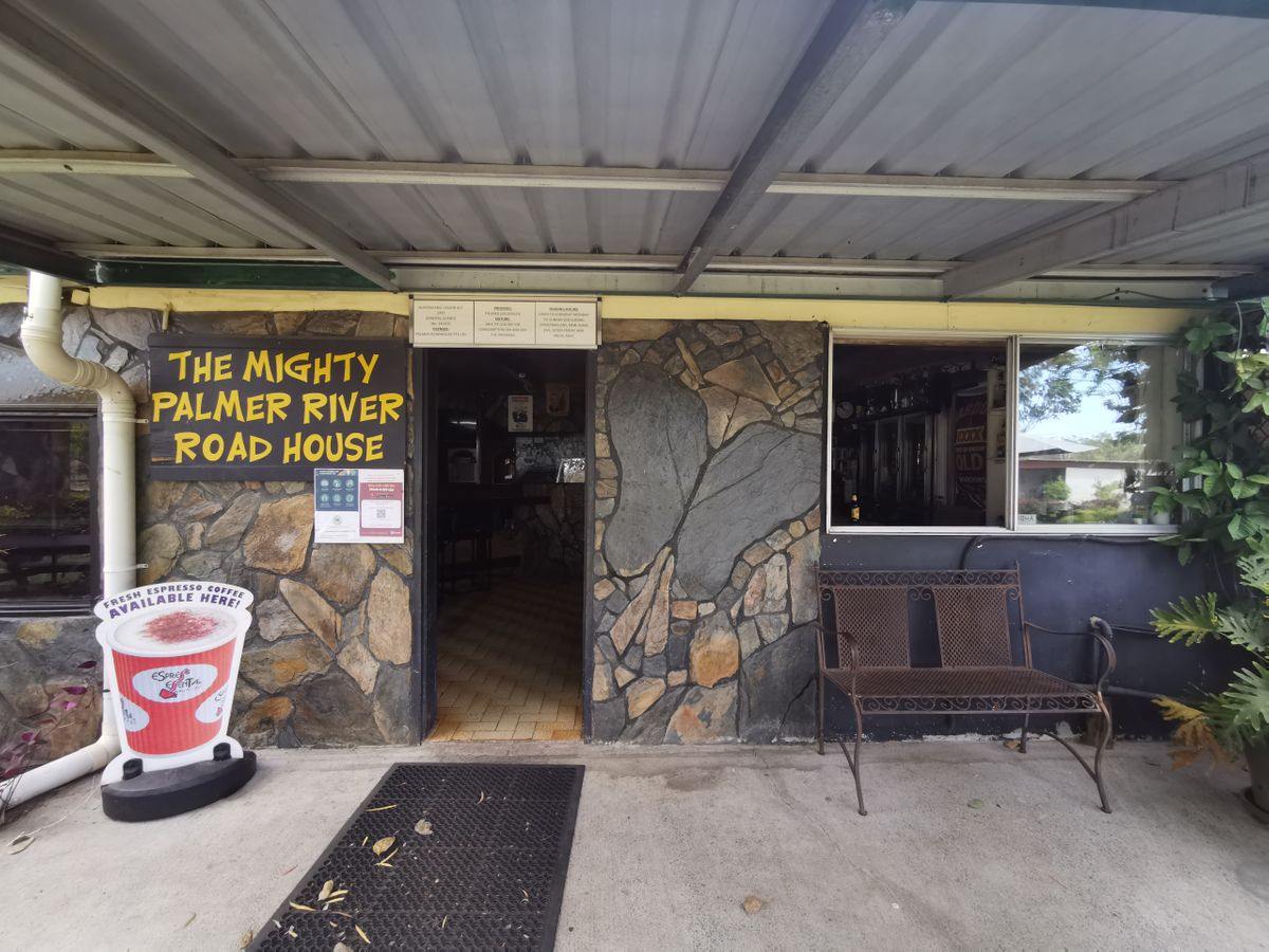 Palmer River Roadhouse Entrance - Explore Cape York